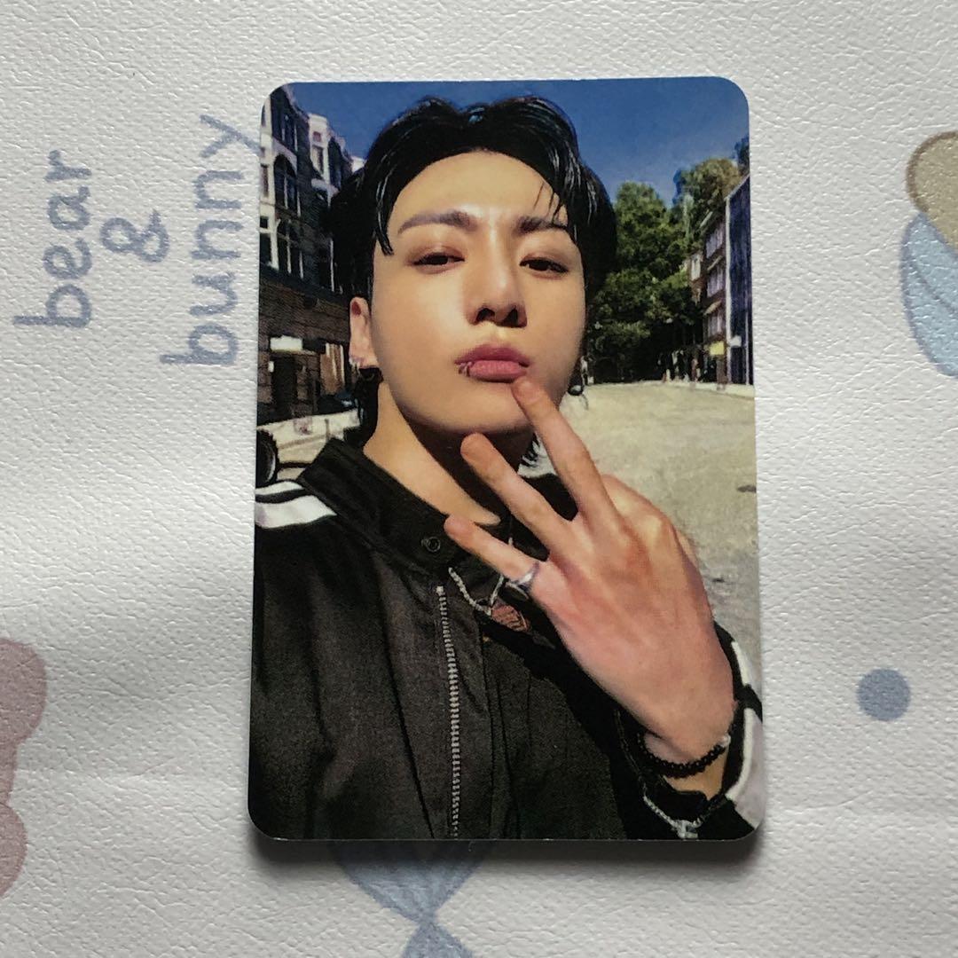 

[USED] BTS Jungkook GOLDEN Perfume Photo Card Pre-recorded Trading Card