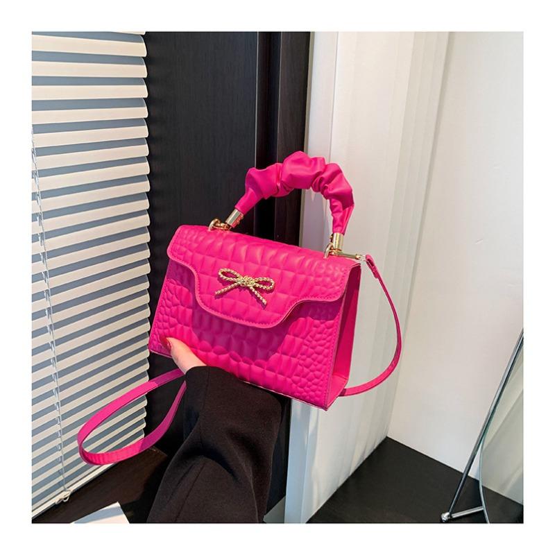 Crocodile Pattern Portable Small Square Bag Women's New Fashion Shoulder Bag Delivery Versatile Messenger Bag