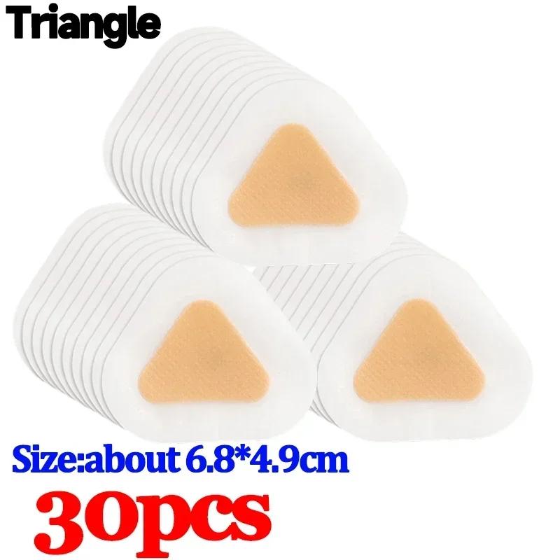 100pcs Gel Heel Protector Foot Patches Adhesive Blister Pad Heel Liner Shoes Stickers Pain Relief Plaster Foot Care Cushion Grip