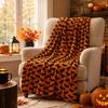 Halloween Throw Blanket, Soft Plush Cozy for Couch and Bed, Holiday Home Decor, 130150 cm