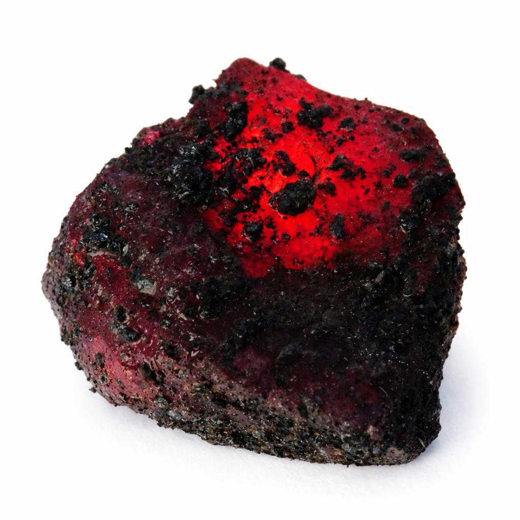 88,00 Karat NATÜRLICHER Roter Rubin Riesig ROHER aus der Erde abgebauter loser Edelstein ZERTIFIZIERT 1Az-5564