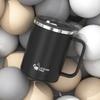 304 Stainless Steel Double-Layer Thermos Cup Office Coffee Cup With Handle Tea Cup Gift