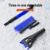 Multifunctional 3-in-1 Telescopic Snow Shovel and Ice Scraper