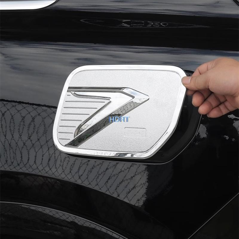 For Voyah Free 318 2025 + Car Styling Fuel Tank Oil Cap Electric Box Charging Port Cover With Accessories Exterior Sticker