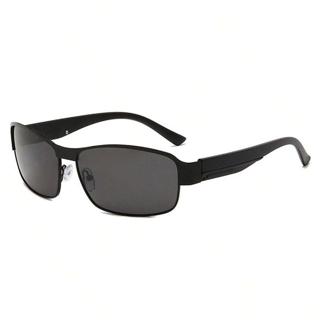 Men Sunglasses Day Night Vision Driving Fishing Anti UV Trend Shades Authentic Sun Protection Glass