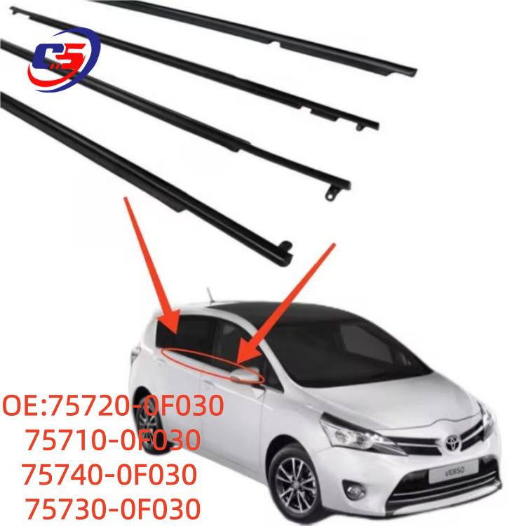 

Toyota Ipsum 11-16 Door Window Glass Waterproof Sealing Trim Strip 75720-0F030 75720-0F030