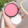 Youruo Hot-Selling Single Color Blush & Contour Rouge Powder: Delicate Whitening Orange Dragon Fruit Highlighter