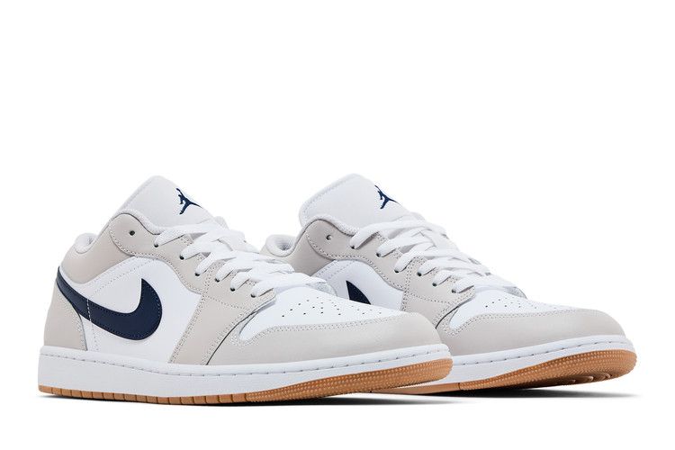 Jordan 1 Blu Notte Basso Grigio Neutro