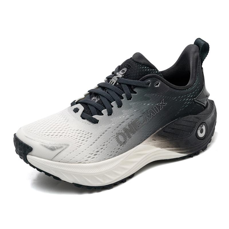 onemix Energetyczne buty do biegania dla mężczyzn Antypoślizgowe trampki Oddychająca siateczka Odkryty miękkie buty sportowe Buty sportowe Amortyzacja tenisówek do chodzenia