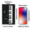 Creative Piano Key Cover Magnetic Notebook Book Conference Minutes Book
