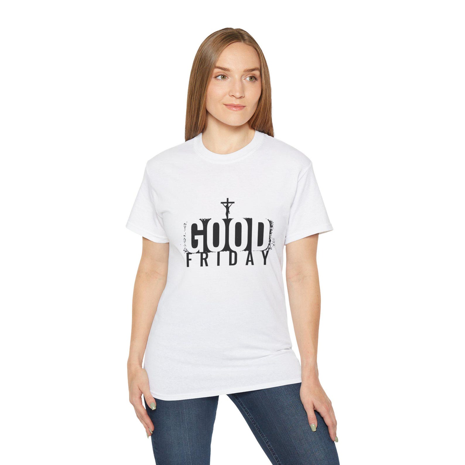Good Friday Ultra Cotton Unisex Tee: Religious Christian Apparel XL