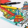 Nachfüllbarer Weichpinsel-Acrylmarker für einzelne Stifte - 16 Farboptionen, Große Kapazität