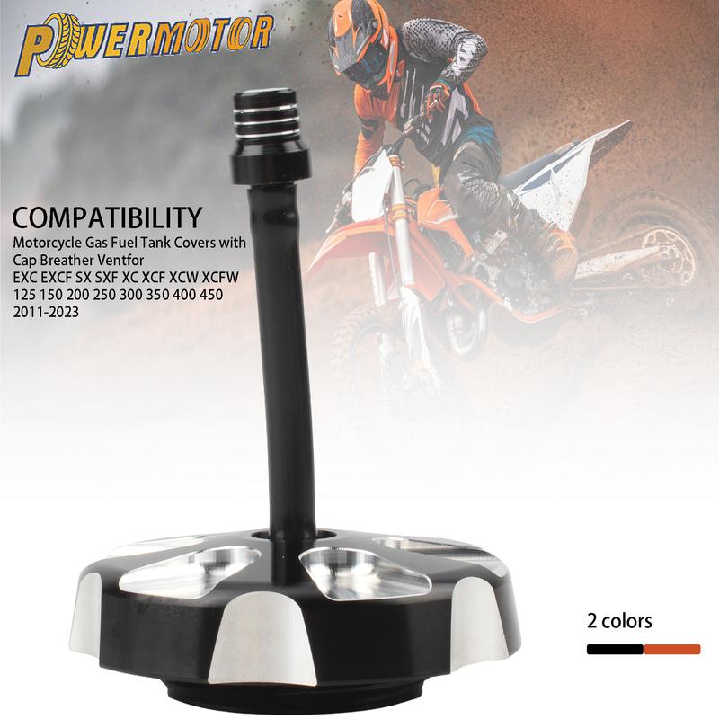 Motorrad CNC Tankdeckel mit Entlüftungsnippel Für KTM SX SXF XC XCF XCW XCFW EXC EXCF 125-450 2011-2023 Motocross Zubehör