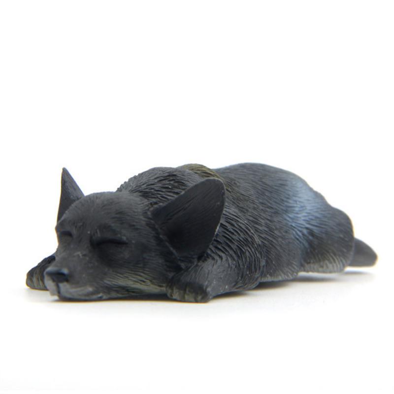 Car Dashboard Dog Toys Accessories Decorate Exquisite Mini Corgi Resin Doll Ornament Auto Interior Cute Puppy Gift Decorations