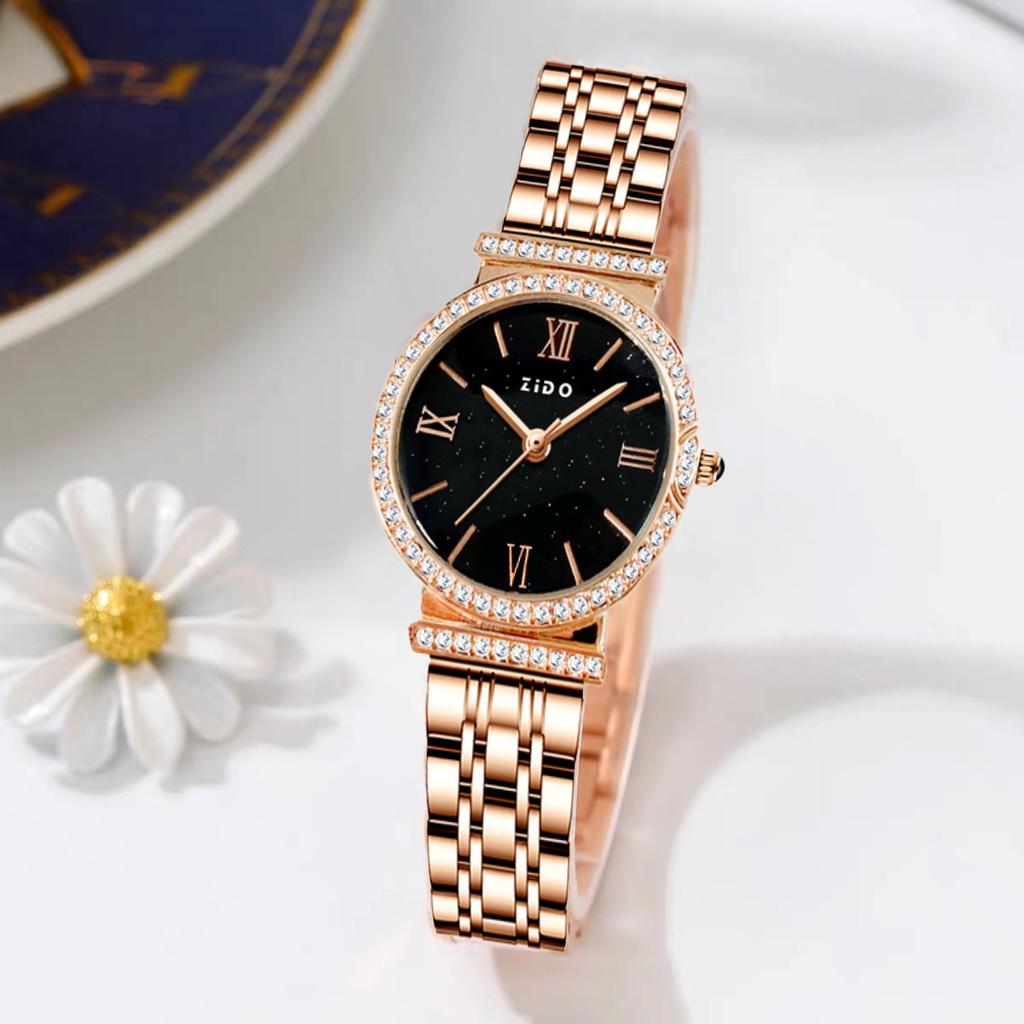 Haute Fashion Simple Versatile Light Luxury High-End Trend Waterproof Ladies Watch 1106