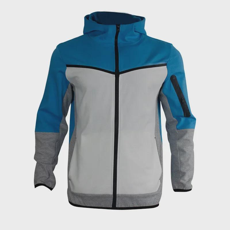 Americká trendy značka bavlněná ležérní mikina s kapucí - Pánská jarní a podzimní kolekce