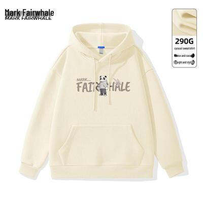 Mark Fairwhale Herren 2025 Trendiger Panda-Print Hoodie