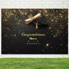 Graduate Themed Banner Customized Student Outdoor Garden Party Decorations Provided Portrait Photography Background Studio Props