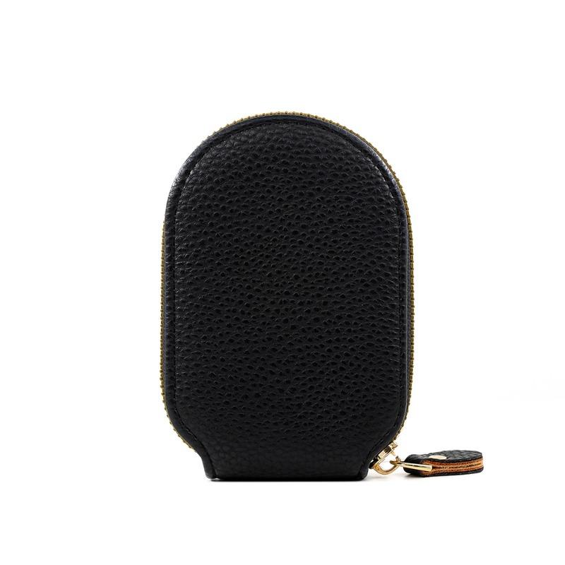 Cute Penguin RFID Card Holder Wallet for Women, Zipper Credit Card Organizer, PU Leather Mini Coin Purse, Accordion Card Case with Keychain