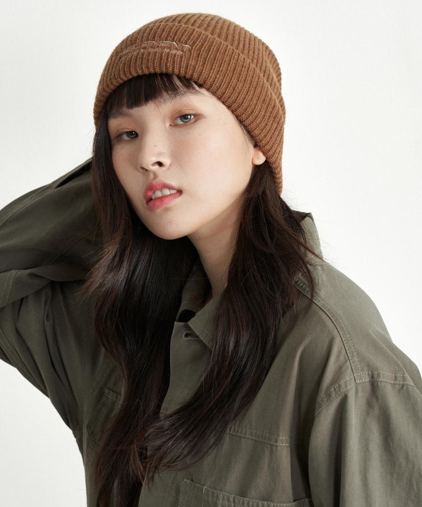 HELEMENT Basic G1 Wool Beanie (Brown)