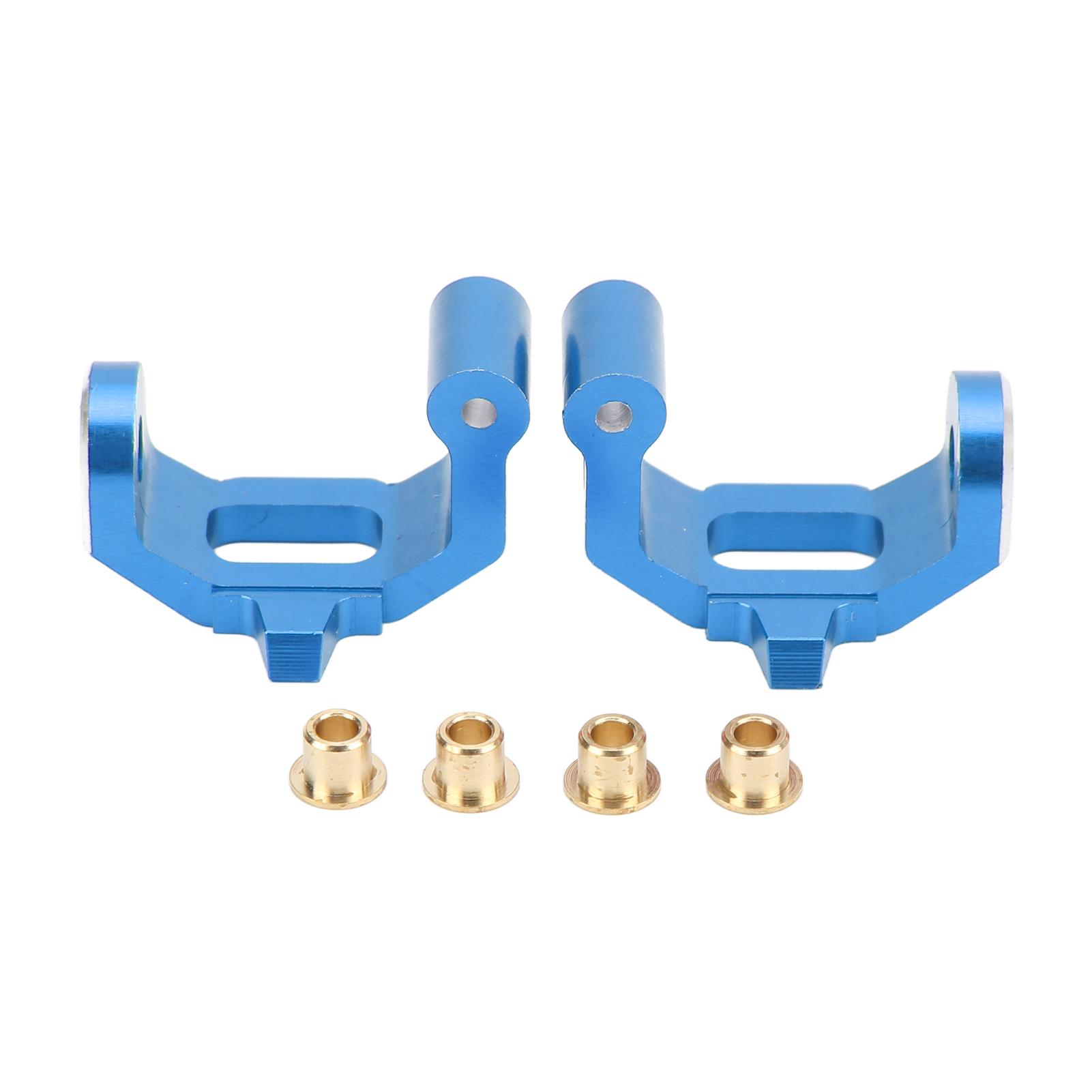 

1Pair RC Car Metal C Block Upgrade Accessories C Seat for Traxxas 4 Tec C8 and Other 1 10 Flat Sports Car синій