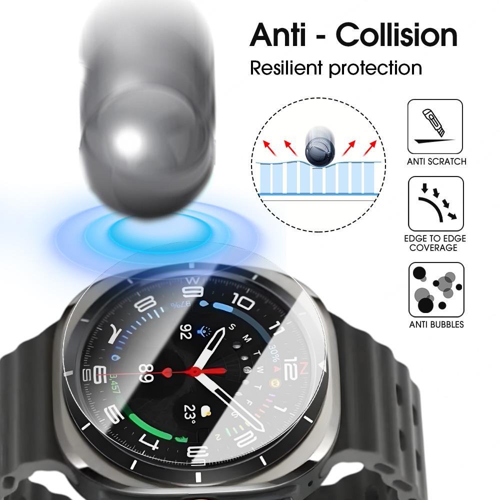 3-10Pcs Soft Hydrogel Film for Samsung Galaxy Watch 8/7 40mm 44mm Screen Protector for Samsung Watch 8 Classic/Watch7 Ultra 47mm