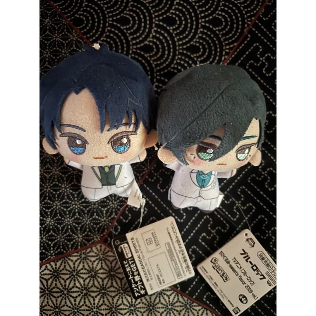 Blue Lock Namco sweet flavor 2026 chibi plush toy 2-piece set