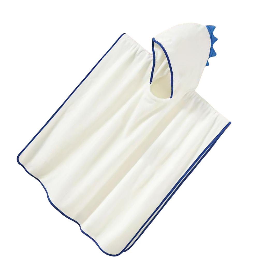 Children Hooded Towel Soft Skin Friendly Baby Bath Hooded Towel Multifunctional Bath Towel for Boys Girls