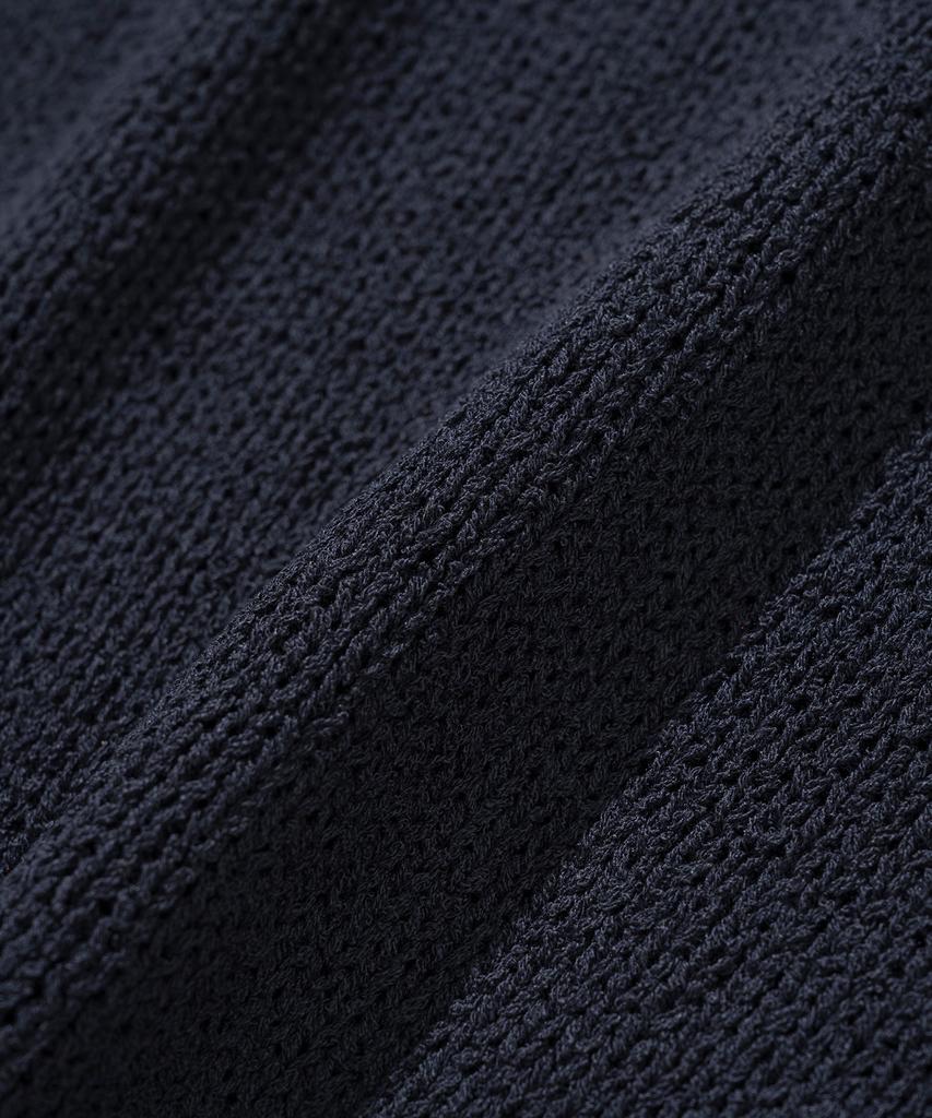 KNITTED (W) Summer Boucle Sleeveless Navy