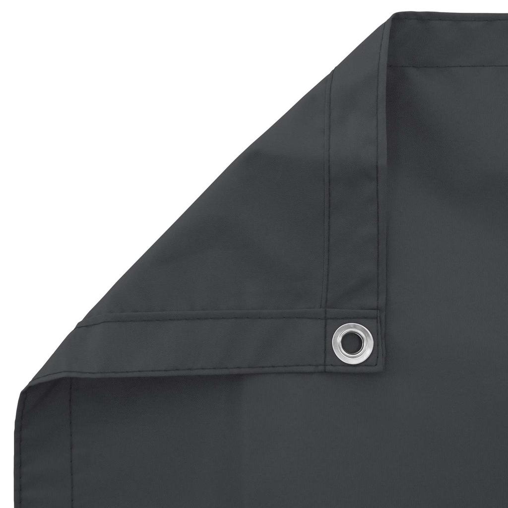 Balcony Privacy Screen Black 90 x 200 cm