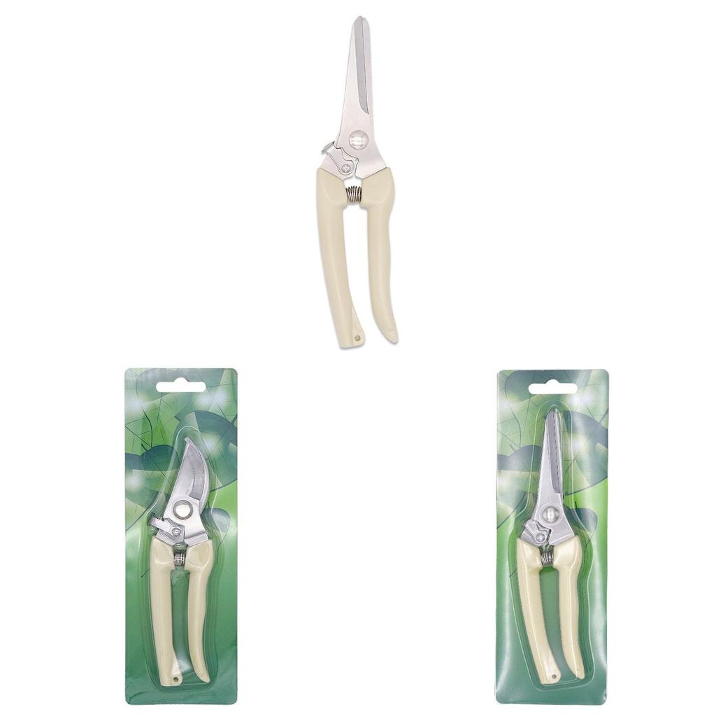 Garden Pruning Shears With Stainless Steel Blades For Fruit Picking And Tree Trimming