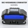 LED Multifunctional Strong Bald Light Wave Sensing Headlight Ultra Long Endurance Outdoor Emergency Lighting Work Light