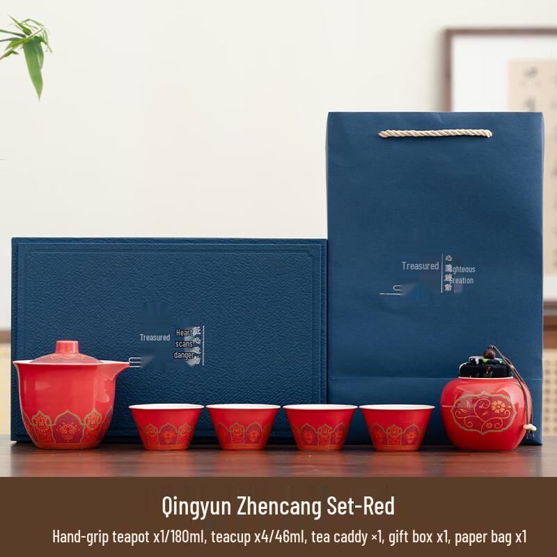 Portable Ceramic Tea Set