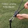 Fixtures Rope Heavy Clip Ratchet Hanging Rope for Gardening Grow Plant Tent Rope