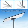 Kit Starlink Satellite Complte Gen3 Outdoor Wall Mount, Heavy Duty Pipe Bracket, Weatherproof Mount for RV Camping & Boating