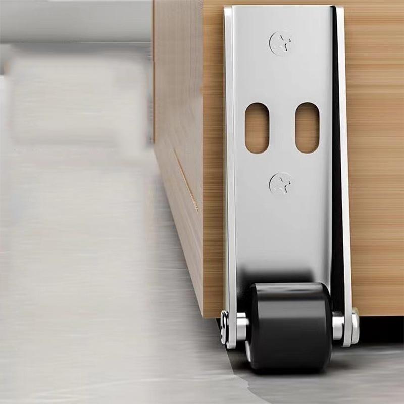 2Pcs Swivel Caster Heavy Duty Möbel Rad Castor Teleskop Mobile Räder Tisch Last-Lager Pulley Guide Möbel