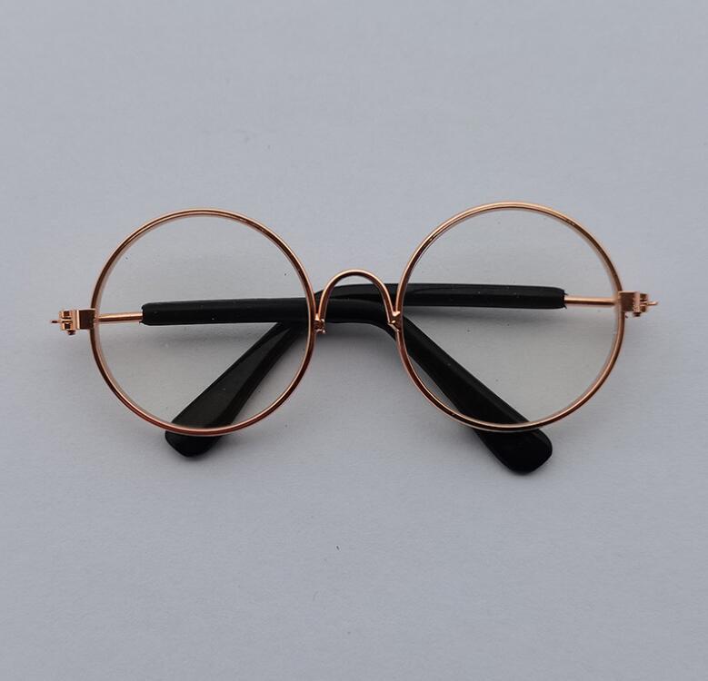 

Pet Glasses Suitable For Small/Medium Cats & Dogs, Holiday & Birthday Costume, Photo Prop 8cm белый