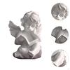 Angel Statue Resin Cherub European Creative Collectible Figurine Sculpture for Bedroom Home