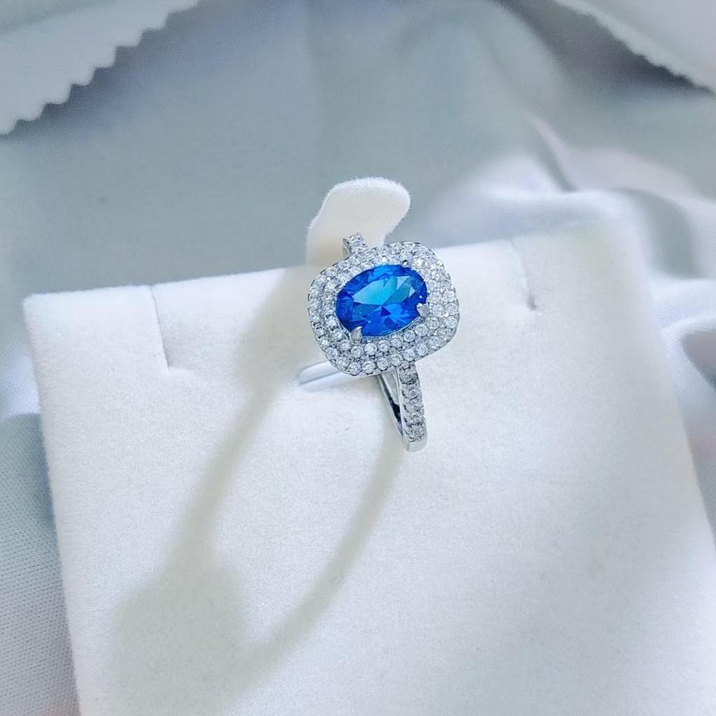 Simulated Pigeon Blood Red Ruby Jewelry Set: Ring, Earrings, and Pendant Necklace