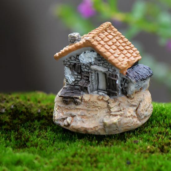 Mini Fairy Garden Miniature House Fence Craft DIY Micro Landscape Decor Gift