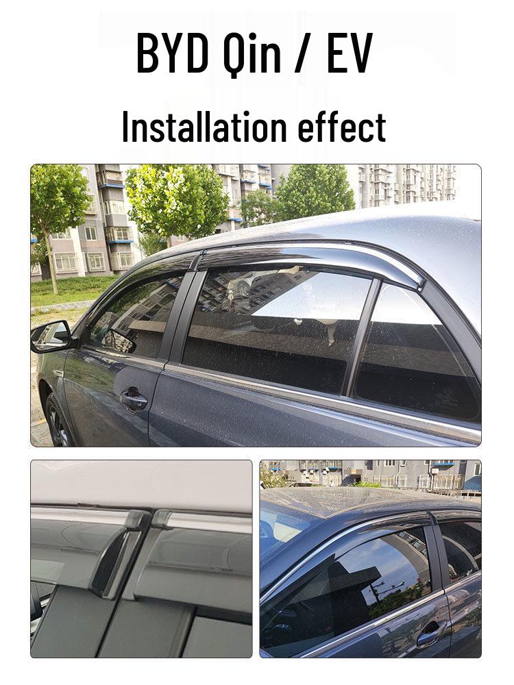Rain Guards for BYD Qin PLUS, Qin EV, and Qin Pro Car Windows