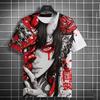 Fashion Men's T-shirt Cartoon Sexy samurai Girl graphic  Summer Casual harajuku streetwear 3D Printed Hip Hop