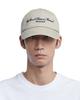 Nomaenyueol Embroidered Slogan Ball Cap - Beige