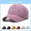 Alphabet Embroidery Cotton Baseball Cap Outdoor Breathable Hat Gifts Sunhat