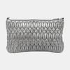[Pre-Owned] Matelassé Silver Lambskin Quilted Crossbody Bag - Good #19ODGW0