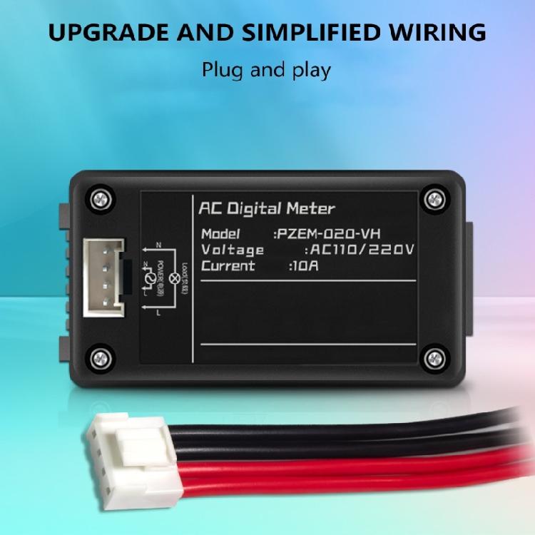 Wattmeter Power Meter Voltmeter AC110/220V Voltage 100A Current Power Analyzers LED Electricity Meter Detectors