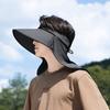 Summer Unisex Sun Shade Hat With Wide Brim And Adjustable Fit For Outdoor Protection