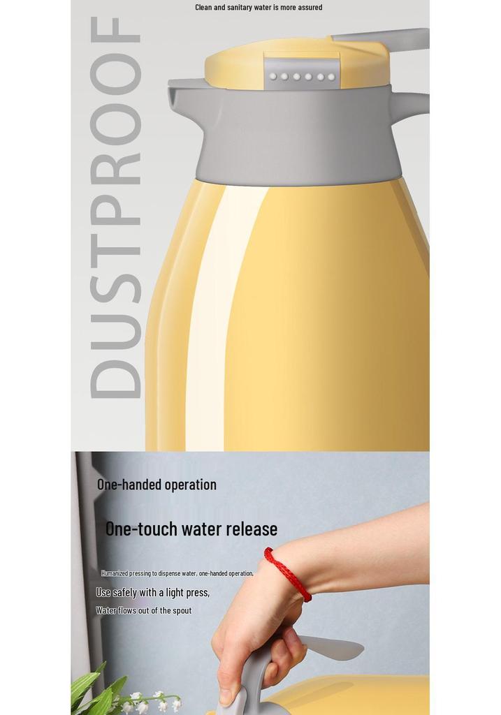 Large-Capacity Insulated Thermos Flask for Home and Dorm Use