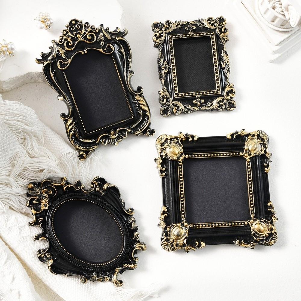 Resin Vintage Picture Frame Photographic Props Wedding Photo Display Frames  Gifts