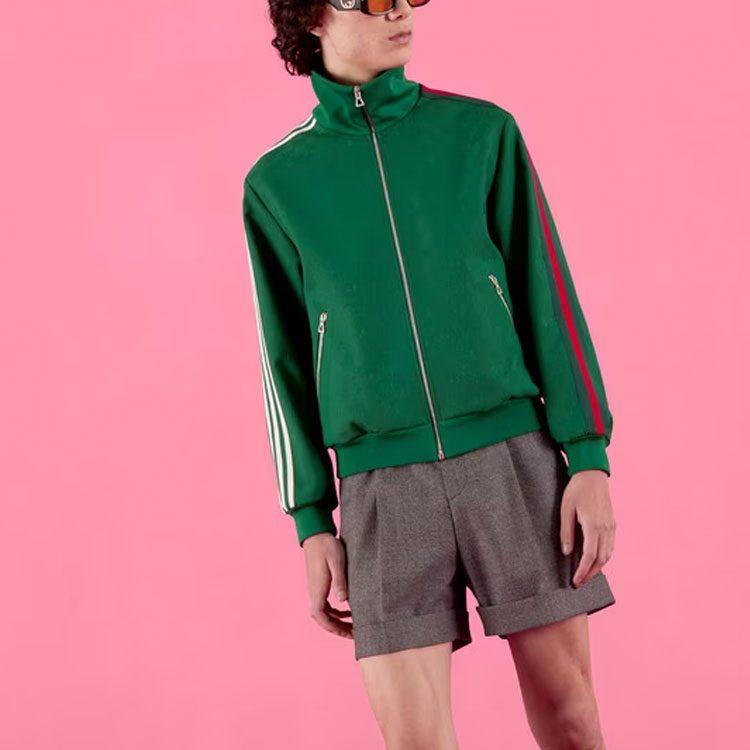 GUCCI x Adidas Originals GUCCI X ADIDAS SS22 Jackets & Coats Unisex Green 705756-ZAI22-3229